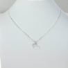 Charms Oiseau sur chaîne argent 