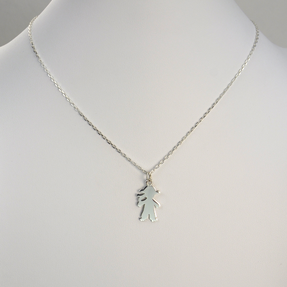Charms Petit breton sur chaîne argent 