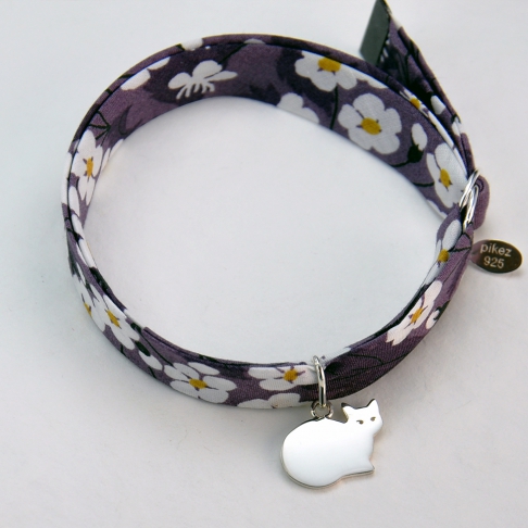 Chat sur bracelet Liberty 