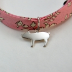 Petit cochon sur bracelet Liberty 