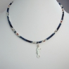 Pendentif Hippocampe sur collier Liberty 