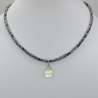 Pendentif Pomme souriante sur collier Liberty 