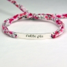 Bracelet message "Petite fée"