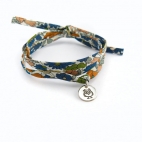 Pastille hibou sur cordon Liberty
