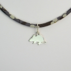 Souris sur collier Liberty 