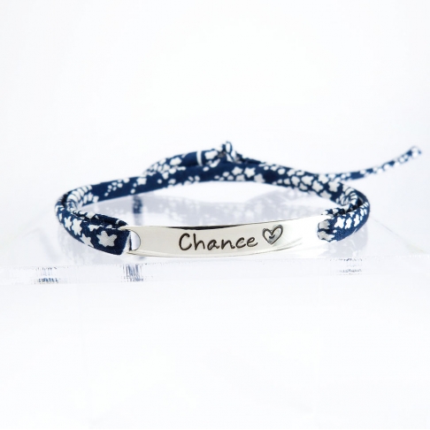 Bracelet message "Chance"