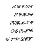 Pastille Initiale sur cordon Liberty