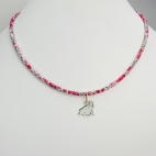 Crapaud sur collier Liberty 