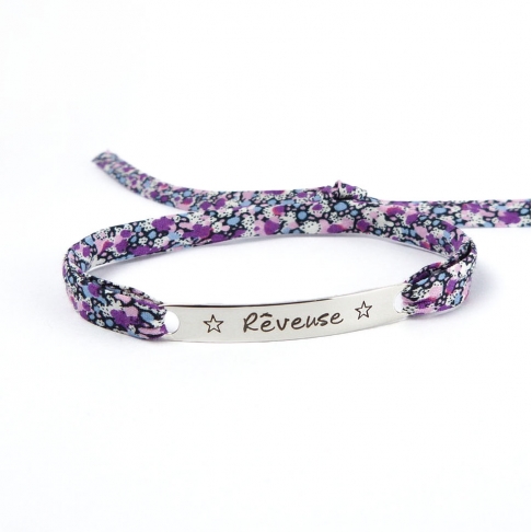 Bracelet message "Rêveuse"