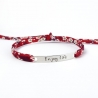 Bracelet message "Enjoy life"