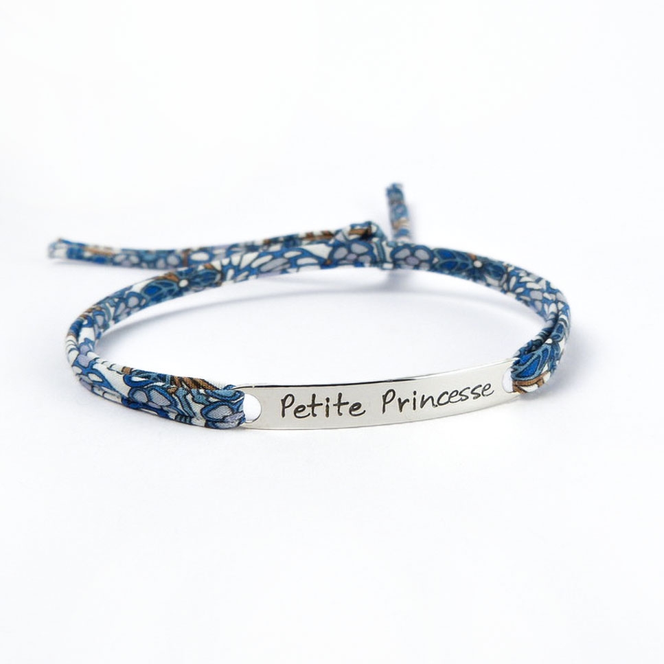 Bracelet message "Petite princesse"