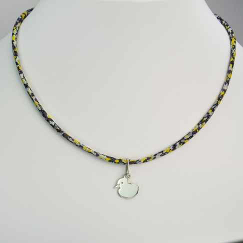 Caneton sur collier Liberty 