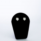 Boucles d'oreilles puce Trèfle