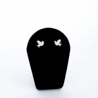 Boucles d'oreilles puce Colombe
