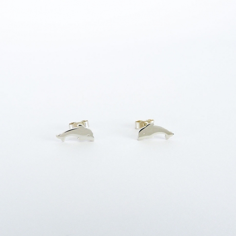 Boucles d'oreilles puce Dauphin