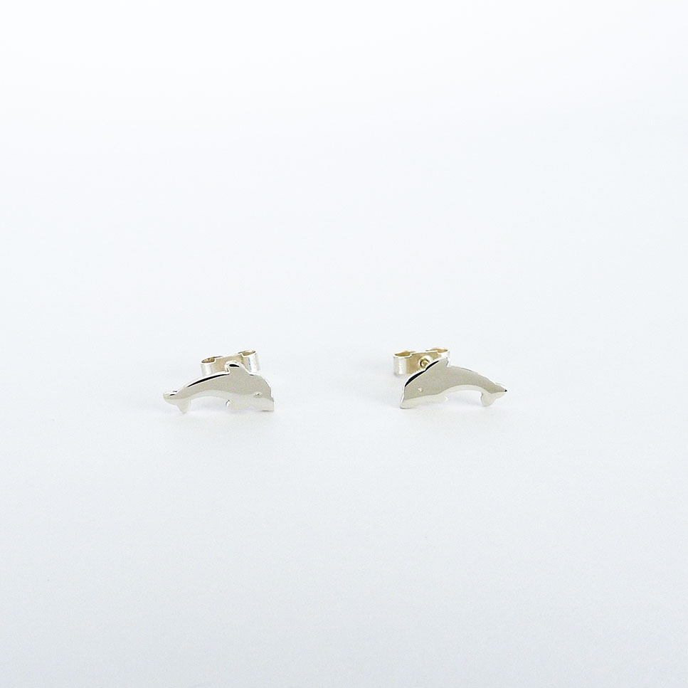 Boucles d'oreilles puce Dauphin