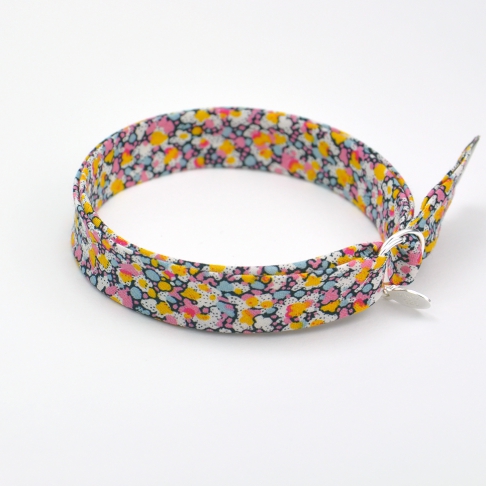 Bracelet Liberty Pepper rose/jaune