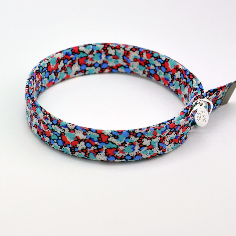 Bracelet Liberty Pepper rouge/bleu