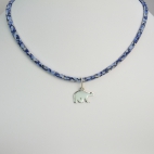 Pendentif Ours polaire sur collier Liberty 