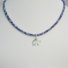 Pendentif Ours polaire sur collier Liberty 