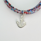 Ancre sur bracelet Liberty 