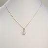 Charms Ancre sur chaîne argent 