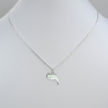 Charms Cachalot sur chaîne argent 