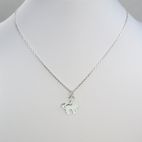 Charms Licorne sur chaîne argent 