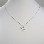 Charms Cheval sur chaîne argent 