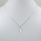 Charms Hippocampe sur chaîne argent 