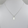 Charms Petite pieuvre sur chaîne argent 