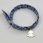 Petite pieuvre sur bracelet Liberty 