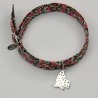 Papillon sur bracelet Liberty 