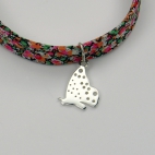 Papillon sur bracelet Liberty 