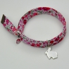 Charms Lapin sur bracelet Liberty 