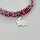 Lapin sur bracelet Liberty 