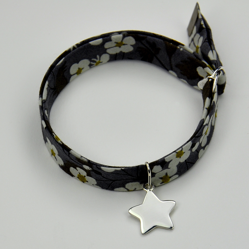 Etoile sur bracelet Liberty 