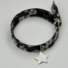 Charms Etoile sur bracelet Liberty 