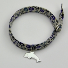 Charms Dauphin sur bracelet Liberty 