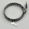 Charms Dauphin sur bracelet Liberty 