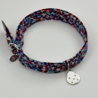 Charms Coccinelle sur bracelet Liberty 