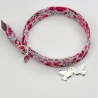 Charms Colombes sur bracelet Liberty 