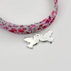 Colombes sur bracelet Liberty 