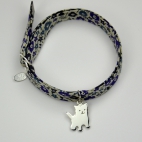 Chaton sur bracelet Liberty 