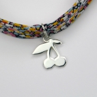 Cerises sur bracelet Liberty 
